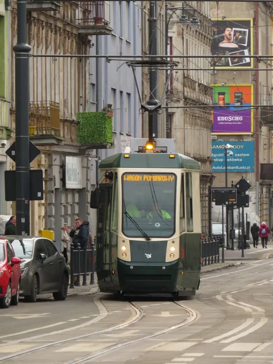 Po ulicy Przybyszewskiego w Łodzi przejechał pierwszy tramwaj MPK Łódź