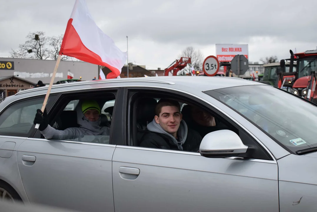 Protest rolników w Łódzkiem