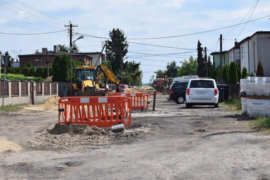 Remont ulicy Żytniej w Zgierzu