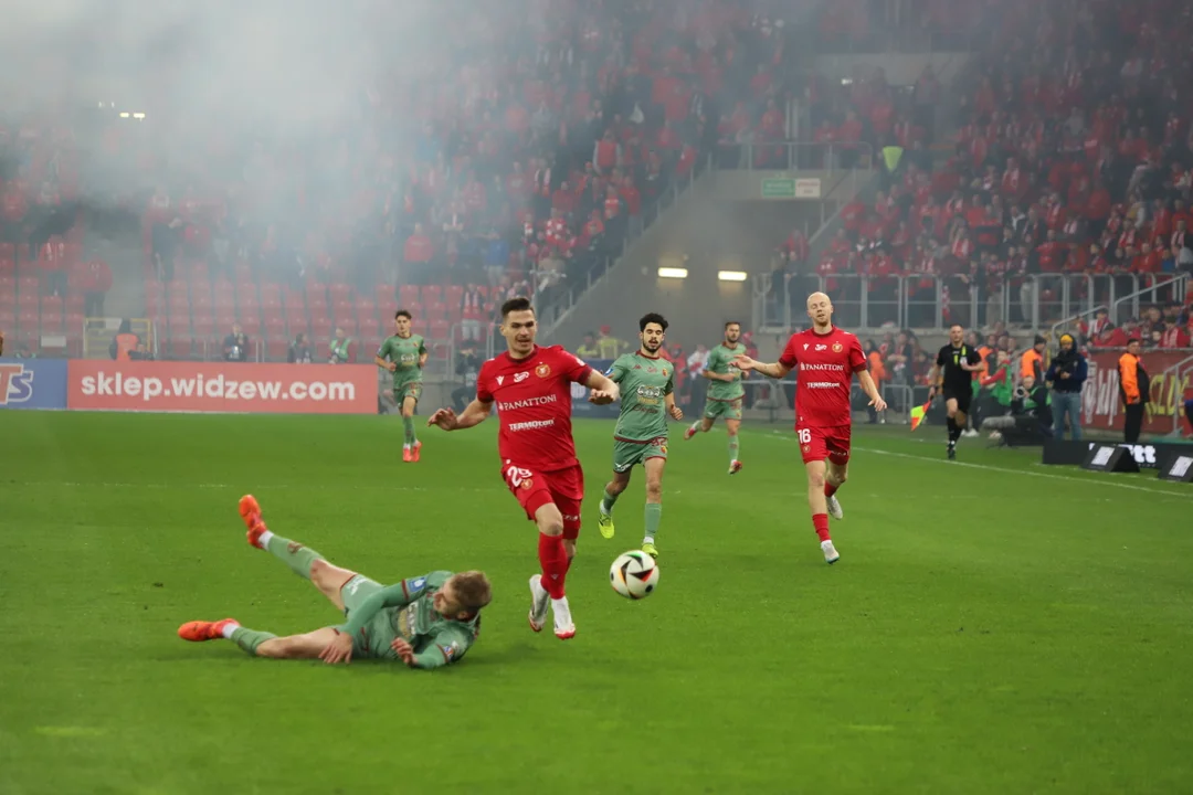 Widzew Łódź vs Jagiellonia Białystok, 9 marca 2025 r.