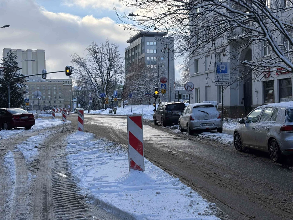 Kolejny etap remontu ulicy Sterlinga w Łodzi rozpoczęty