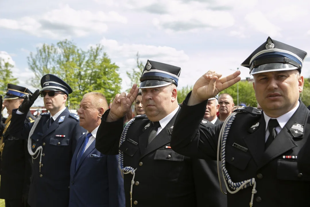 Powiatowy Dzień Strażaka w Łękach Szlacheckich