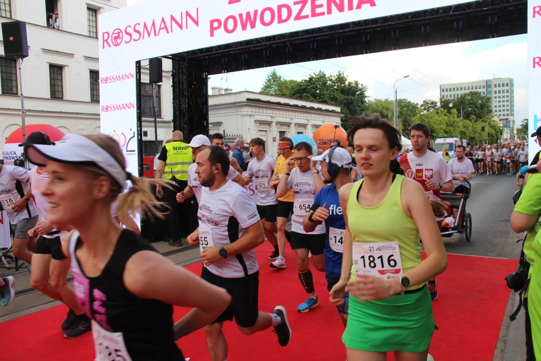 21. Bieg Ulicą Piotrkowską Rossmann Run w Łodzi