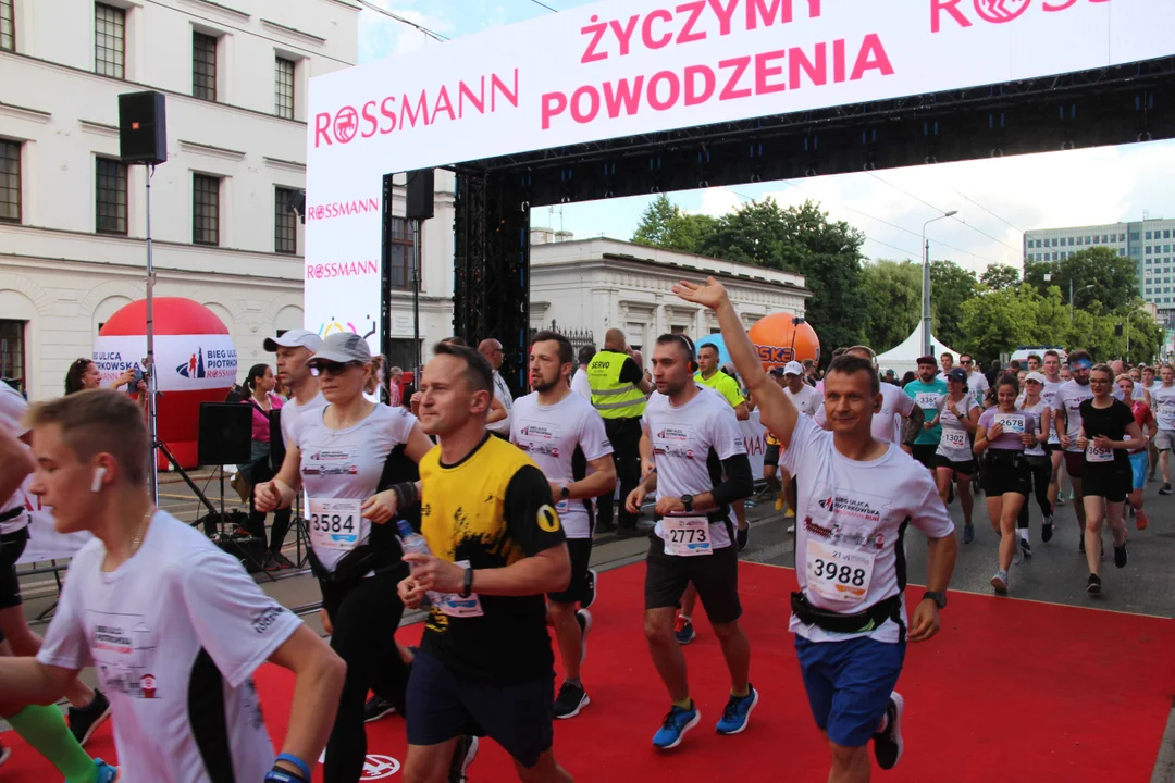 21. Bieg Ulicą Piotrkowską Rossmann Run w Łodzi