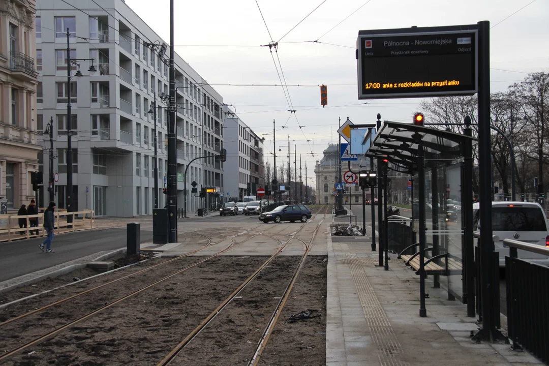 Powrót tramwajów na czas objazdu na Bulwary Północne w Łodzi