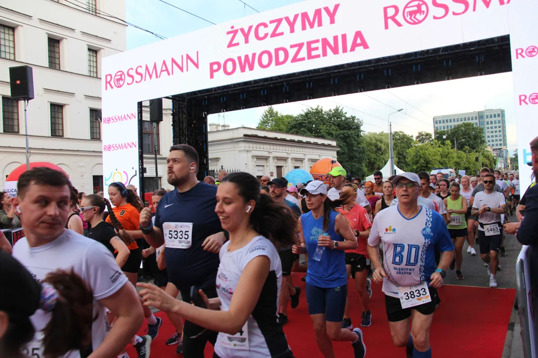 21. Bieg Ulicą Piotrkowską Rossmann Run w Łodzi