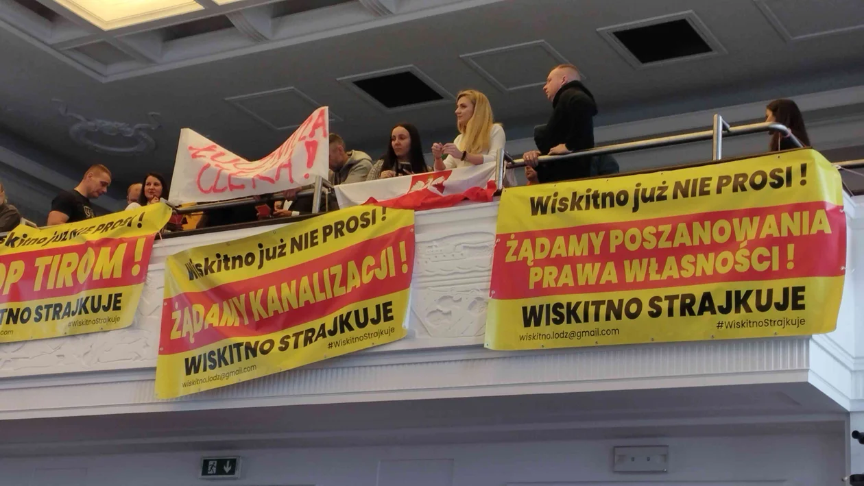 Mieszkańcy Wiskitna znów zaprotestują. Będą utrudnienia na Jędrzejowskiej i Tomaszowskiej w Łodzi [ZDJĘCIA] - Zdjęcie główne