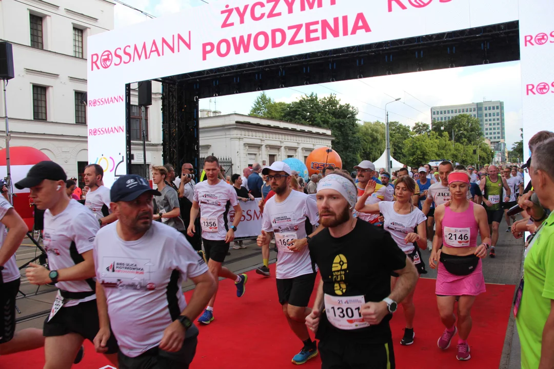 21. Bieg Ulicą Piotrkowską Rossmann Run w Łodzi