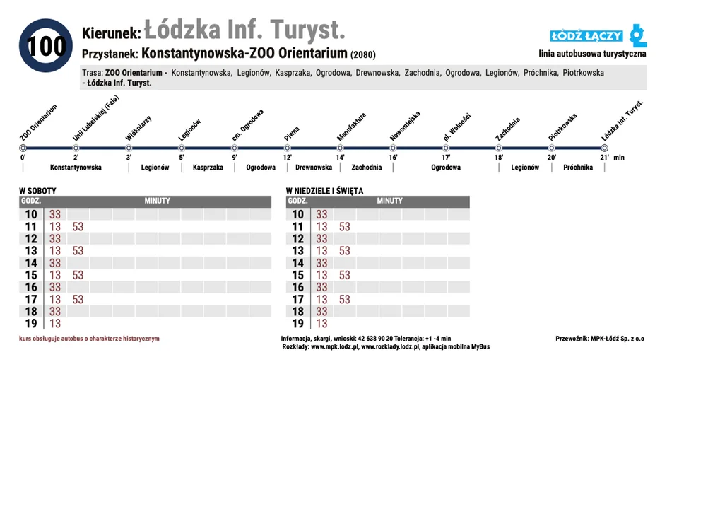 Ruszyły Łódzkie Linie Turystyczne 2024