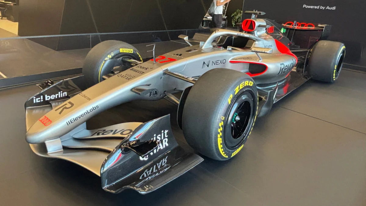 Bolid Audi F1 w Gdańsku