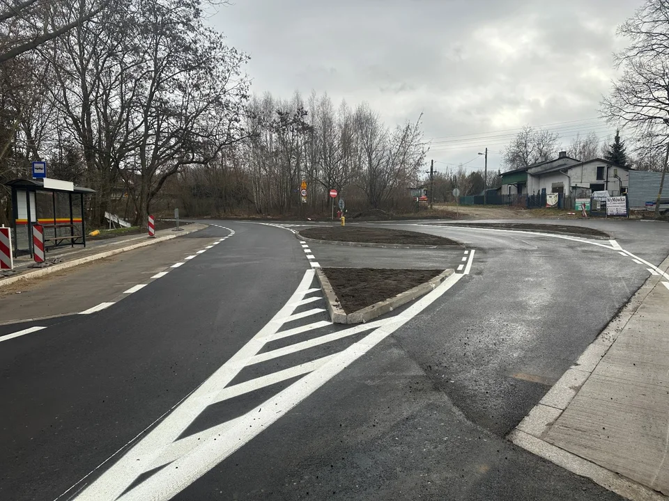 Remont ulic Śląskiej i Tagore w Łodzi