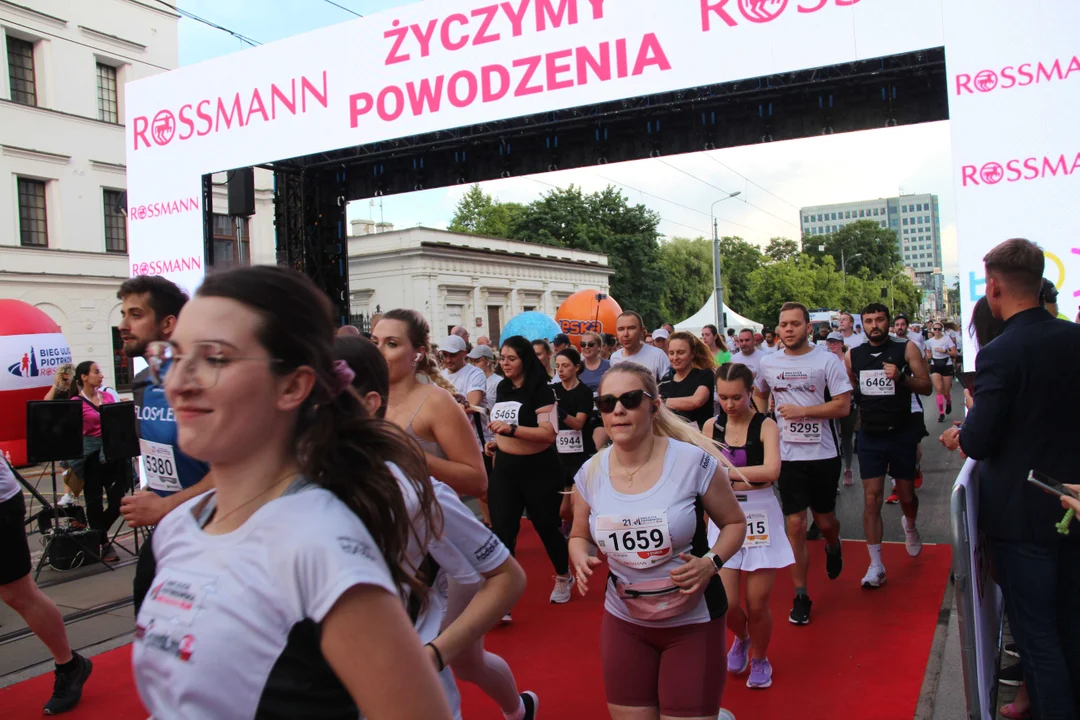 21. Bieg Ulicą Piotrkowską Rossmann Run w Łodzi