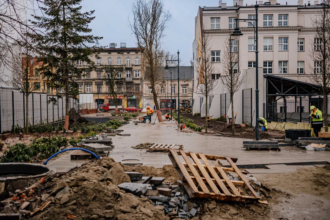 Budują pasaż do Manufaktury