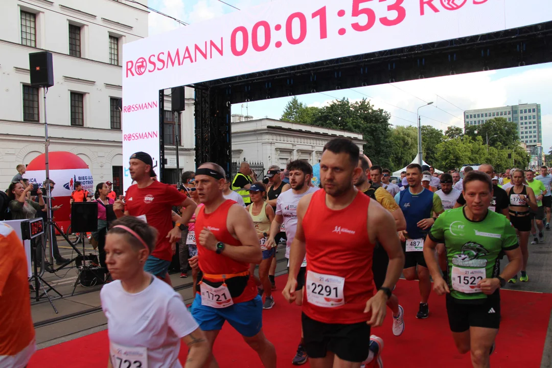 21. Bieg Ulicą Piotrkowską Rossmann Run w Łodzi