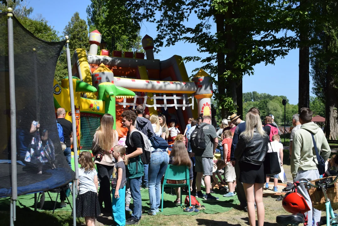 Festiwal baniek mydlanych i kolorów w Parku Miejskim w Zgierzu