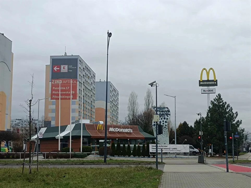 Odnowiony McDonald's na łódzkim Widzewie