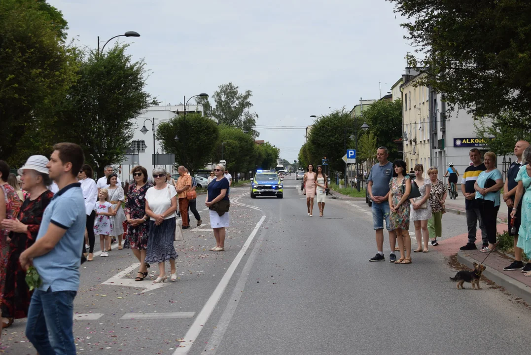 procesja Bożego Ciała w parafii Matki Bożej Dobrej Rady w Zgierzu