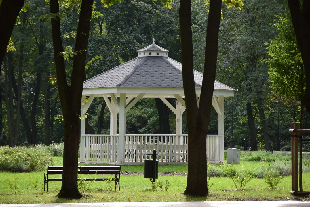 Jak wyglądał park miejski w Zgierzu?