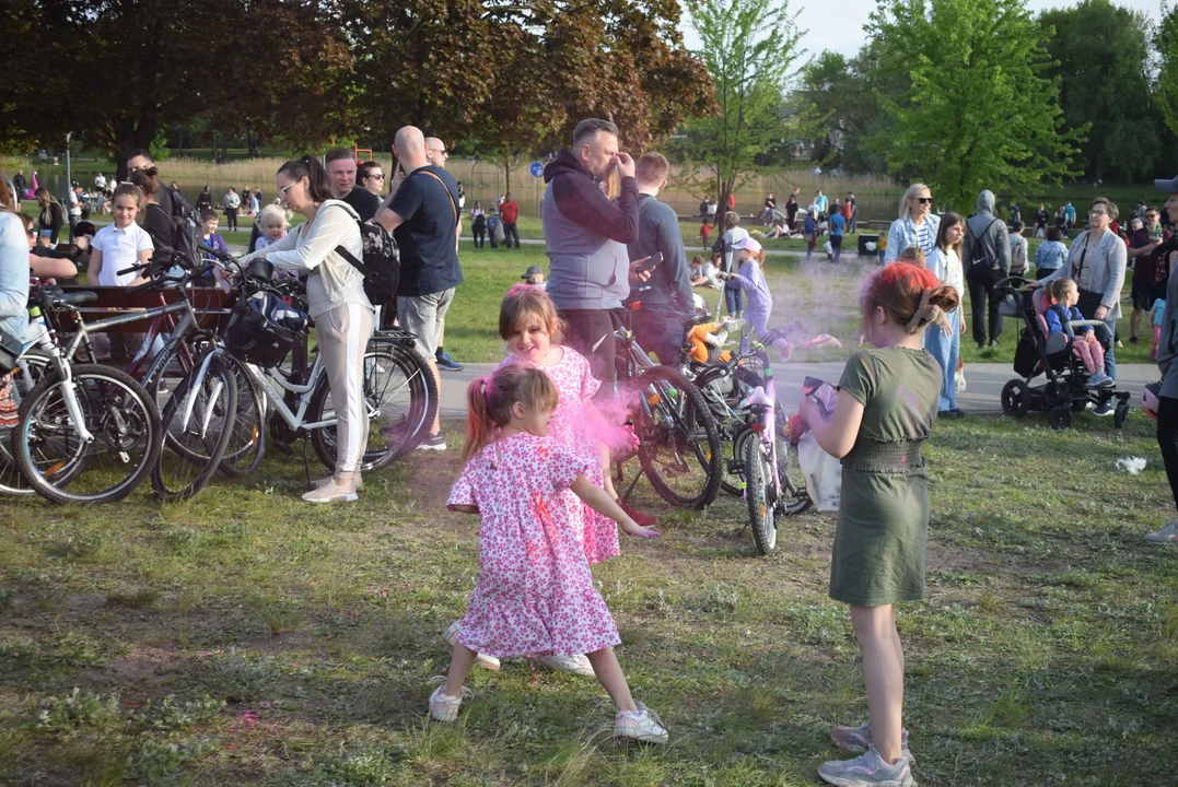 Festiwal kolorów na Stawach Jana