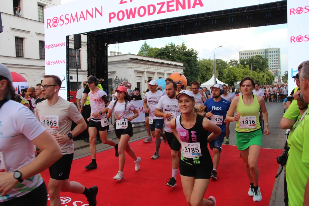 21. Bieg Ulicą Piotrkowską Rossmann Run w Łodzi