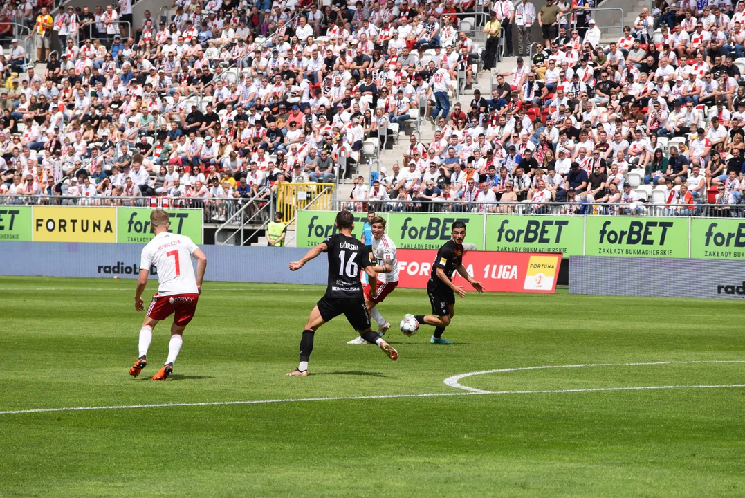 Piłkarskie starcie ŁKS Łódź z Resovią - Stadion Króla 21.05.2023