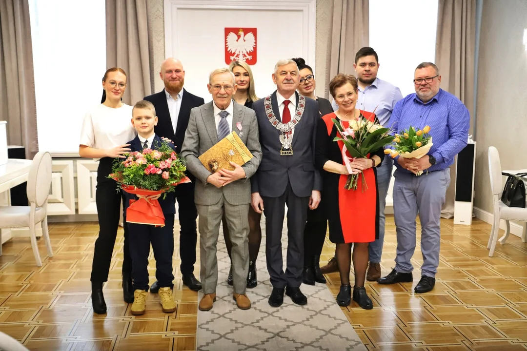 Państwo Zofia i Krzysztof Andrysiewiczowie świętowali w Urzędzie Stanu Cywilnego 50. rocznicę ślubu