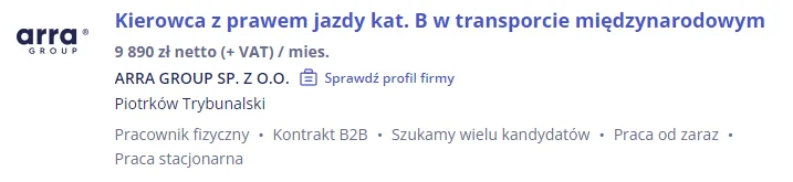 Oferty Pracy w Piotrkowie i okolicach