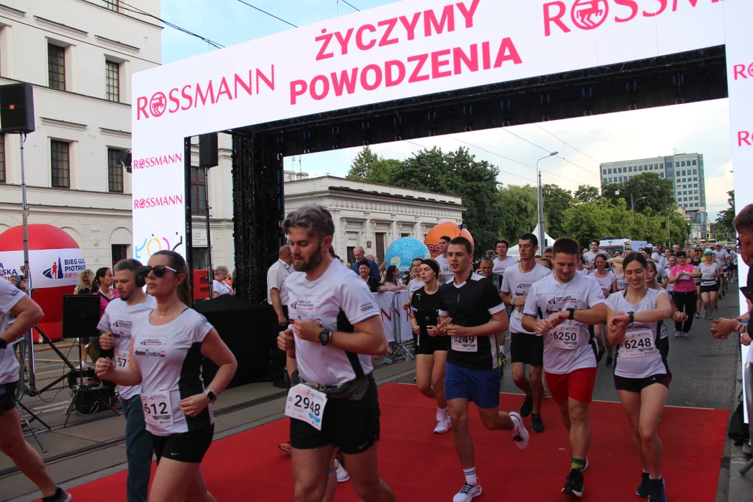 21. Bieg Ulicą Piotrkowską Rossmann Run w Łodzi