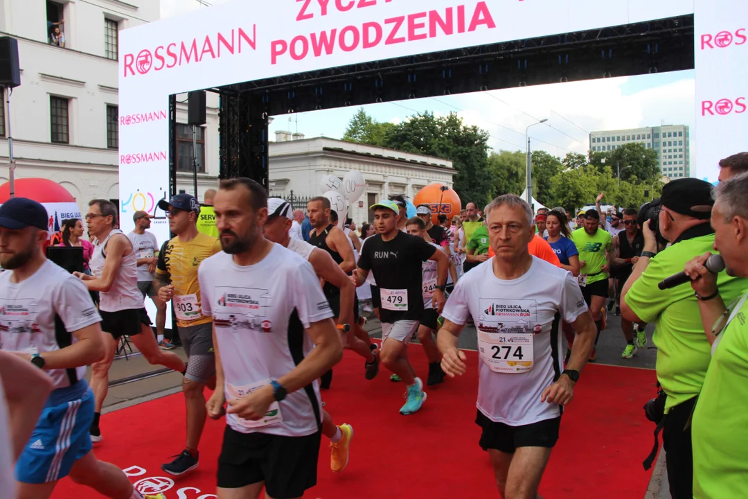 21. Bieg Ulicą Piotrkowską Rossmann Run w Łodzi