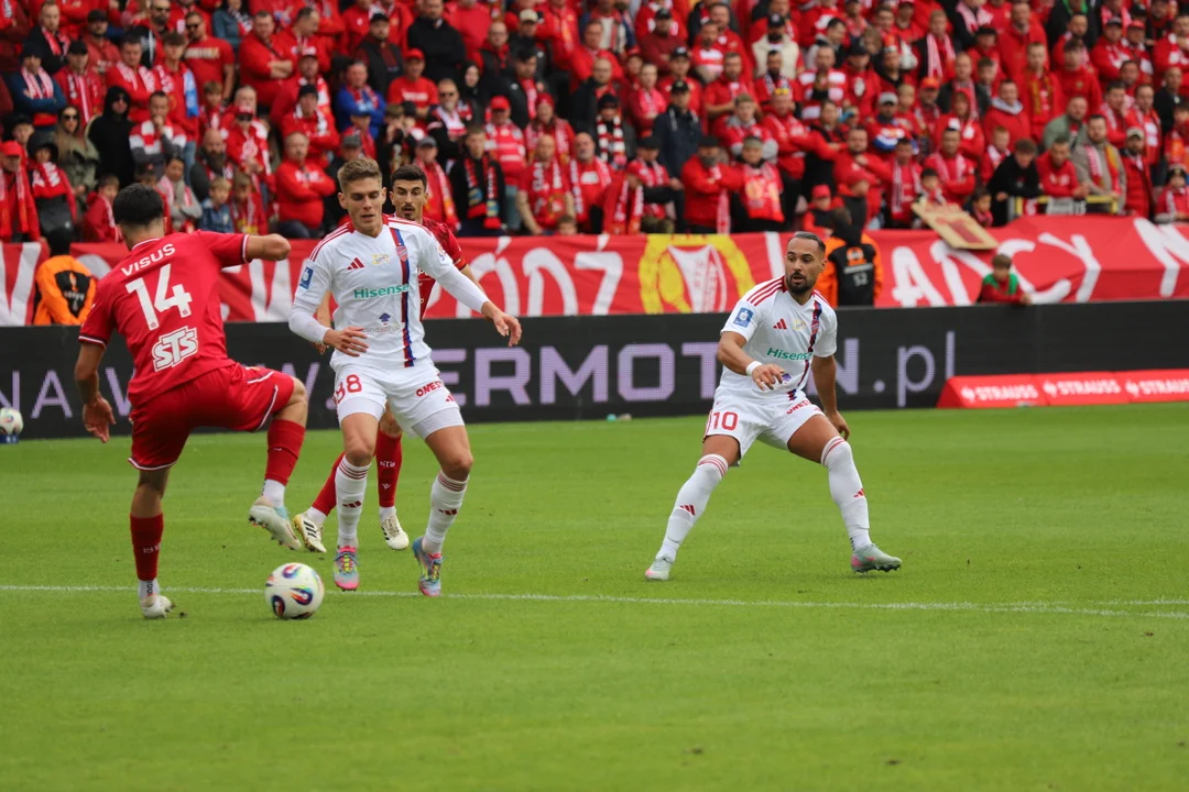 Mecz Widzew - Raków Częstochowa