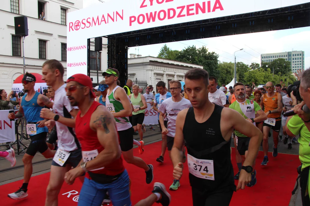 21. Bieg Ulicą Piotrkowską Rossmann Run w Łodzi