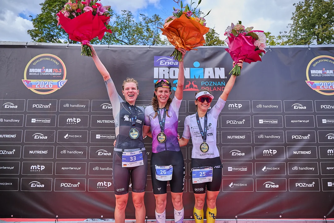 Zwycięzcy triathlonu IRONMAN 2025 Poznań