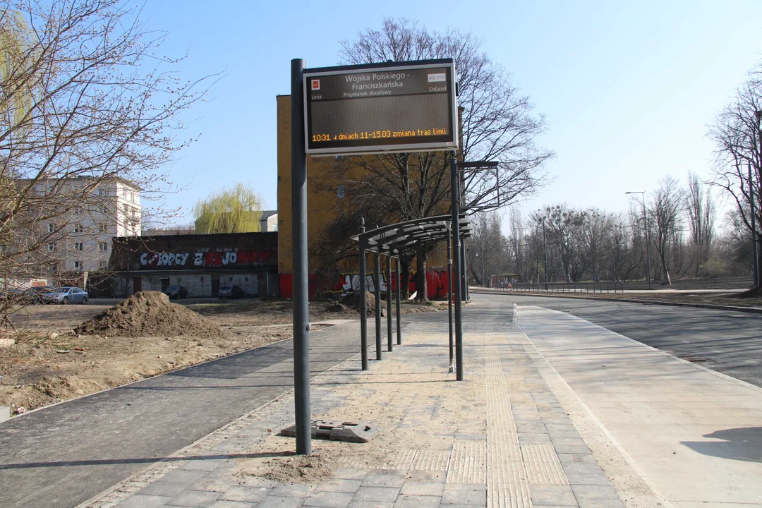 Tramwaje MPK Łódź wracają na Wojska Polskiego