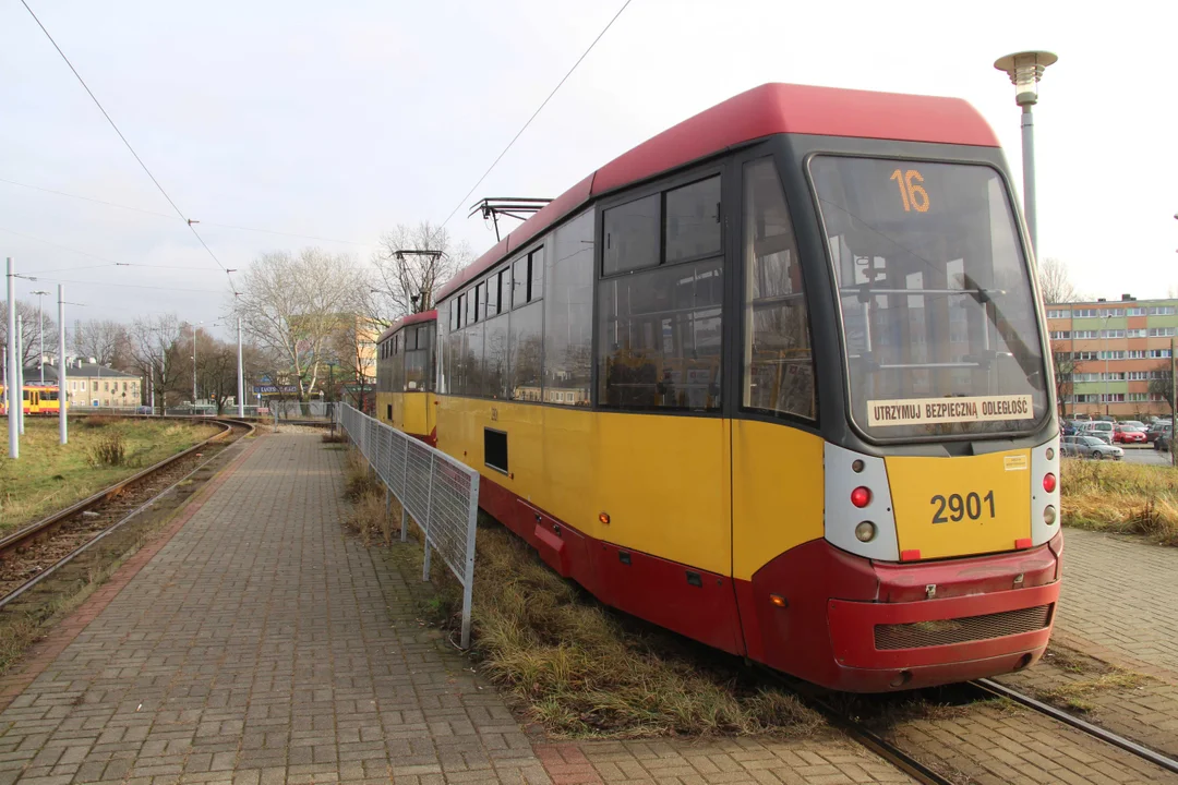 Krańcówka tramwajowa Łódź Żabieniec