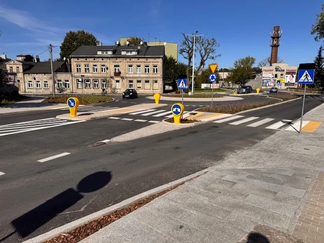 Koniec budowy ronda w Zgierzu