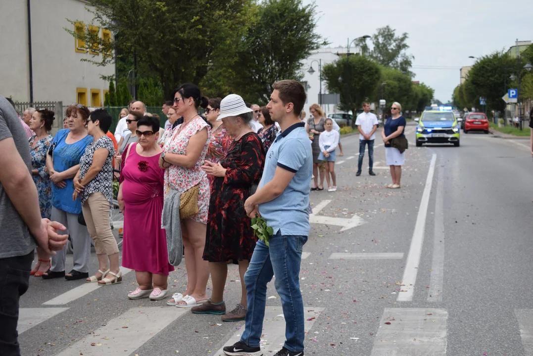 procesja Bożego Ciała w parafii Matki Bożej Dobrej Rady w Zgierzu