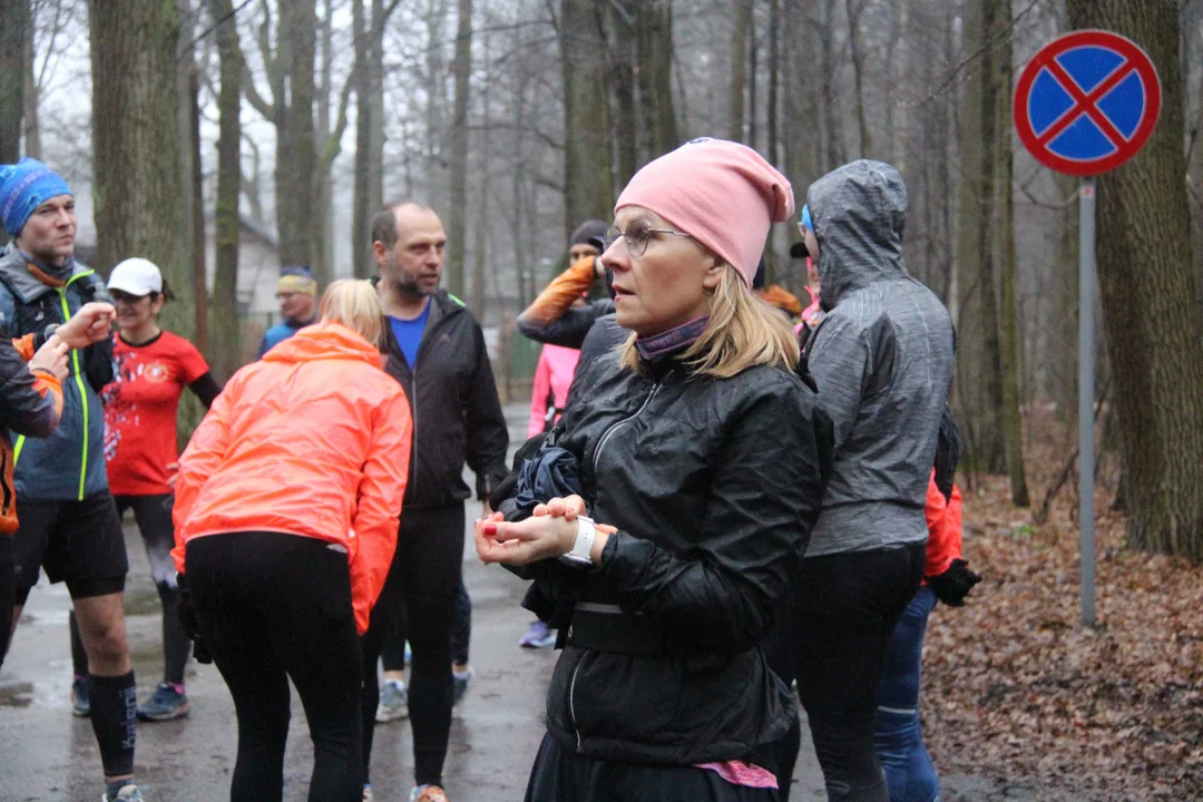 Walentynkowy parkrun w Lesie Łagiewnickim