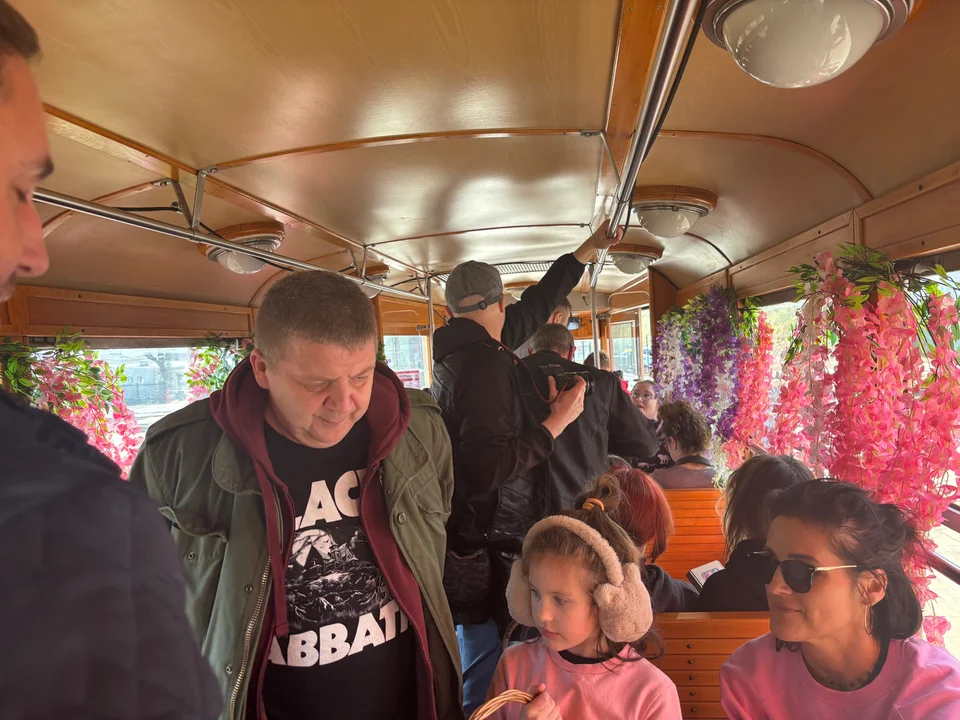 Zabytkowy tramwaj na Dzień Kobiet wyjechał na ulice Gdańska