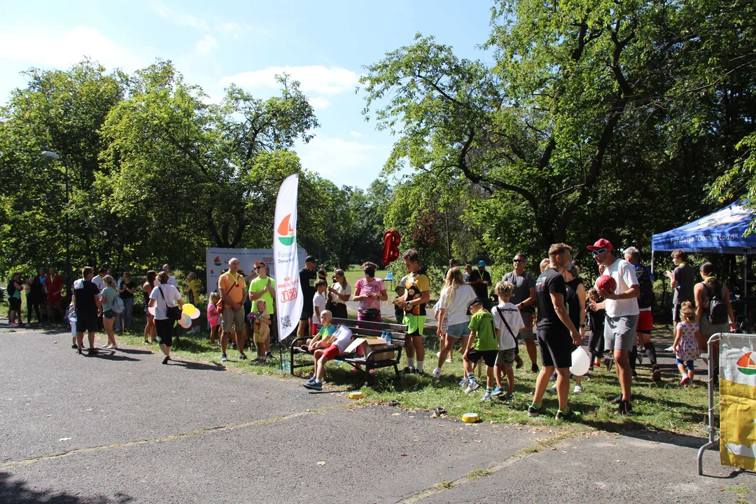 Bieg "Szczęśliwa 13" w parku Baden-Powella w Łodzi