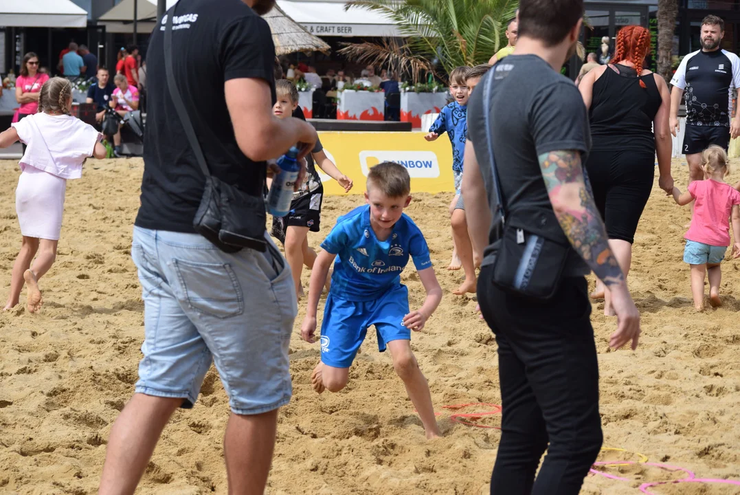 Beach Side Rugby w Manufakturze - atrakcje