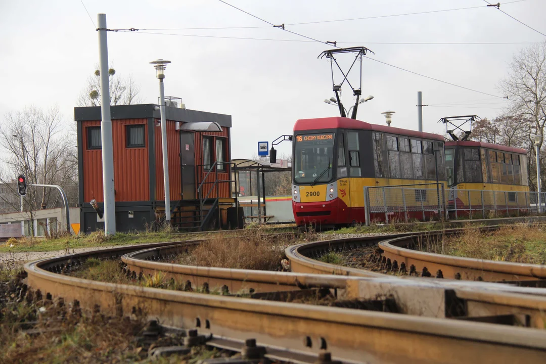 Krańcówka tramwajowa Łódź Żabieniec