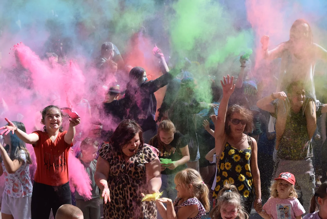 Festiwal baniek mydlanych i kolorów w Parku Miejskim w Zgierzu