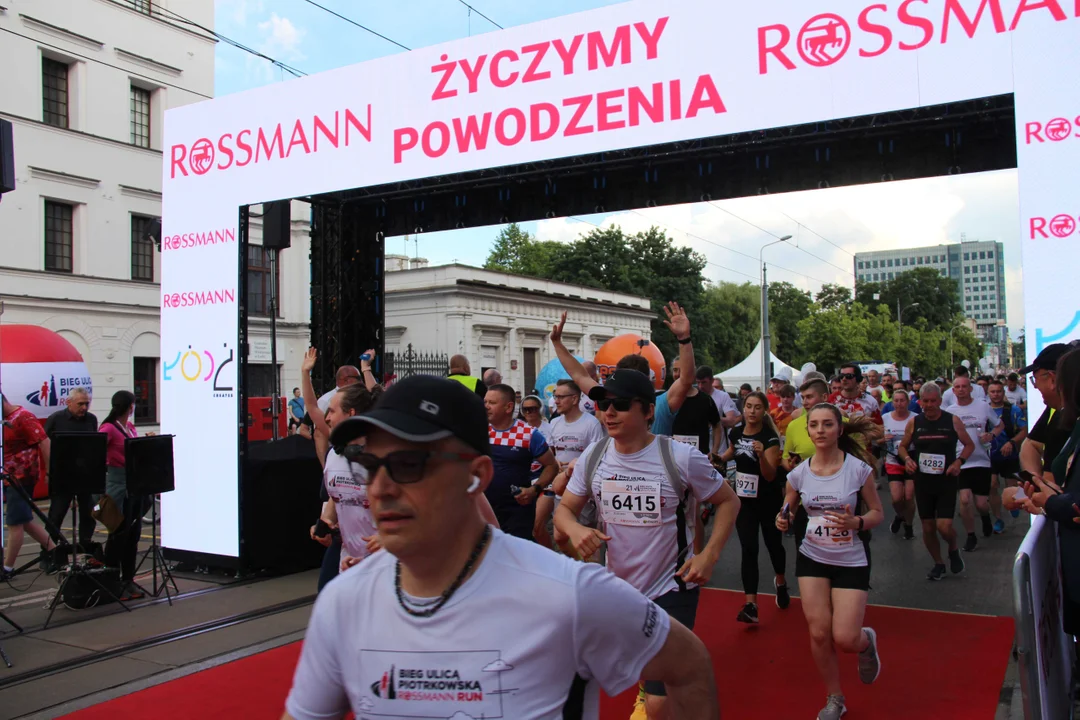 21. Bieg Ulicą Piotrkowską Rossmann Run w Łodzi