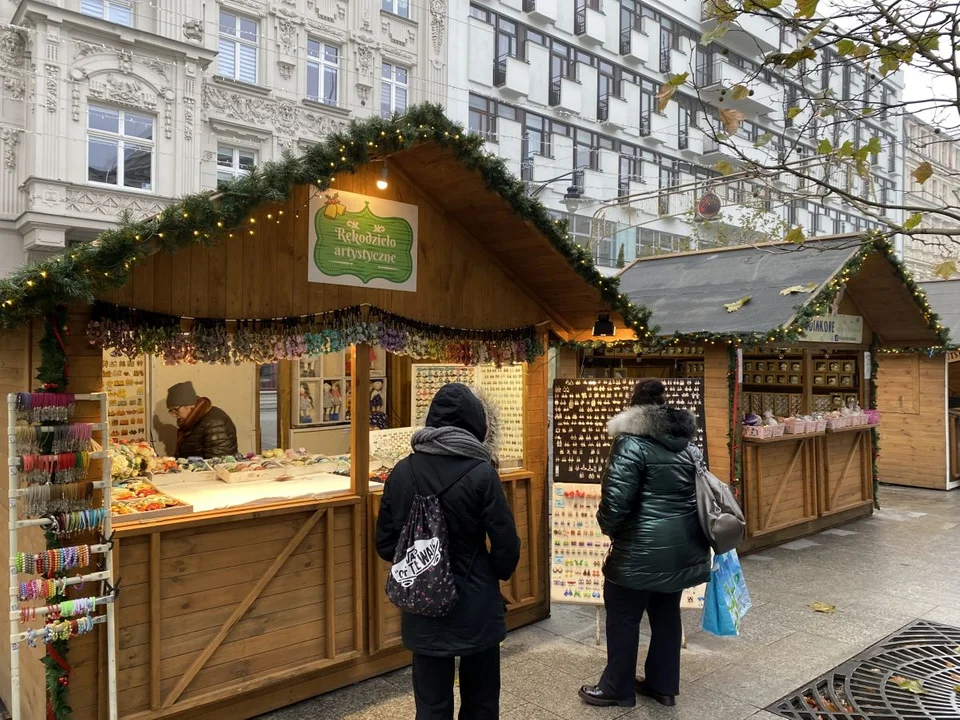 Jarmark Bożonarodzeniowy na Piotrkowskiej w Łodzi