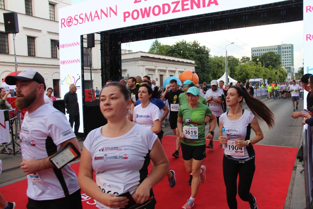 21. Bieg Ulicą Piotrkowską Rossmann Run w Łodzi