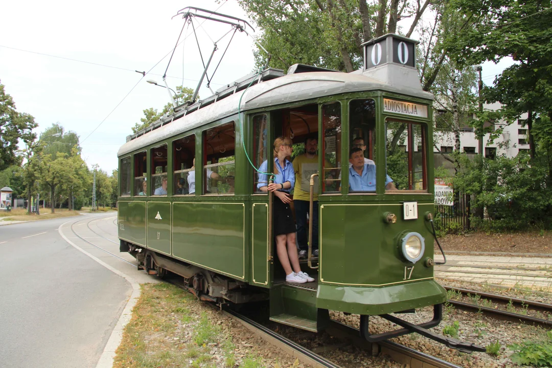 Zabytkowe tramwaje na łódzkich ulicach