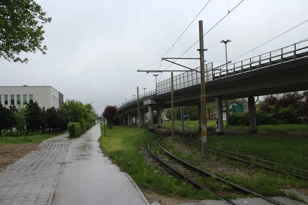 Zajezdnia tramwajowa Chocianowice w Łodzi w remoncie