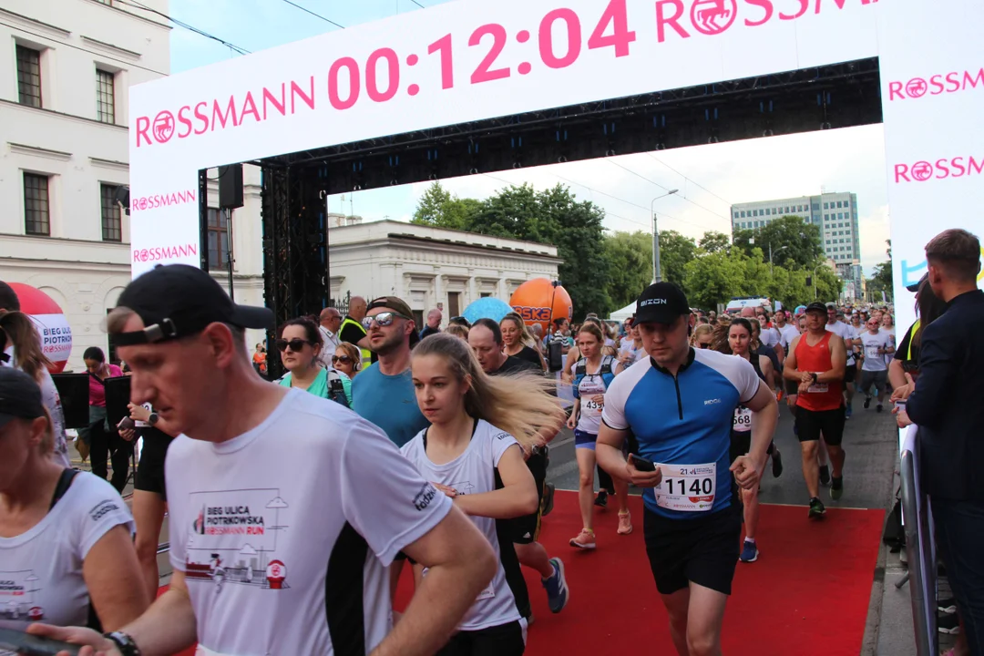 21. Bieg Ulicą Piotrkowską Rossmann Run w Łodzi