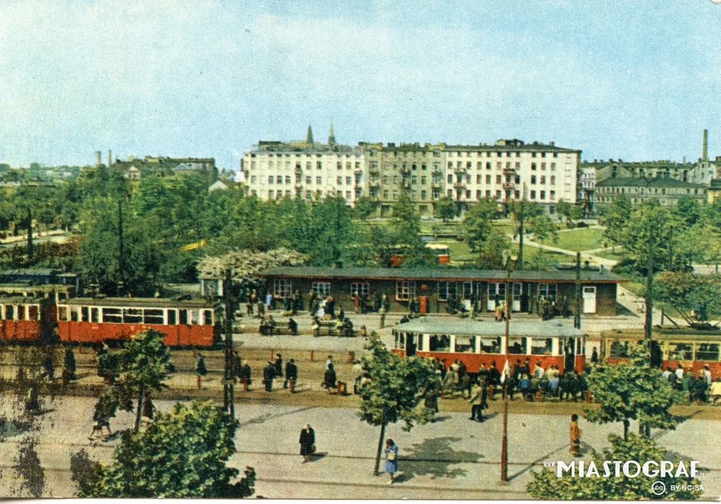 Archiwalne zdjęcia autobusów i tramwajów komunikacji miejskiej w Łodzi