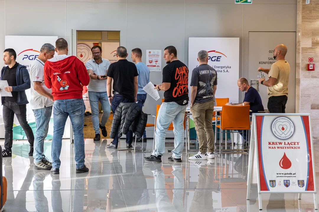 Akcja krwiodawstwa w PGE GiEK